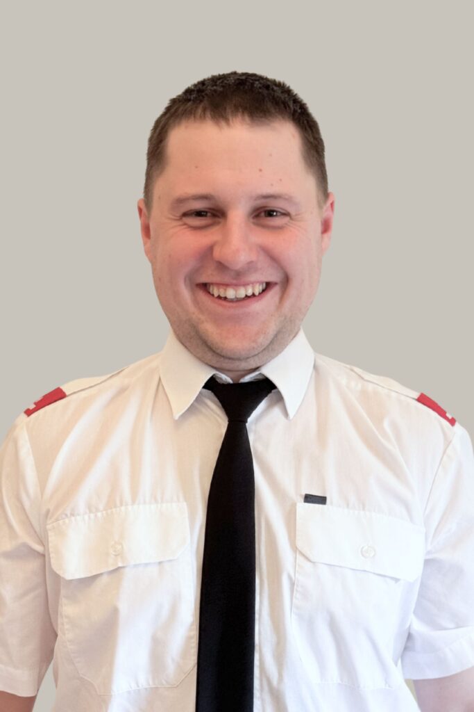 Zugtruppkommandant und Gehilfe des Zeugmeisters der Freiwilligen Feuerwehr Haidershofen – Lukas Hundegger