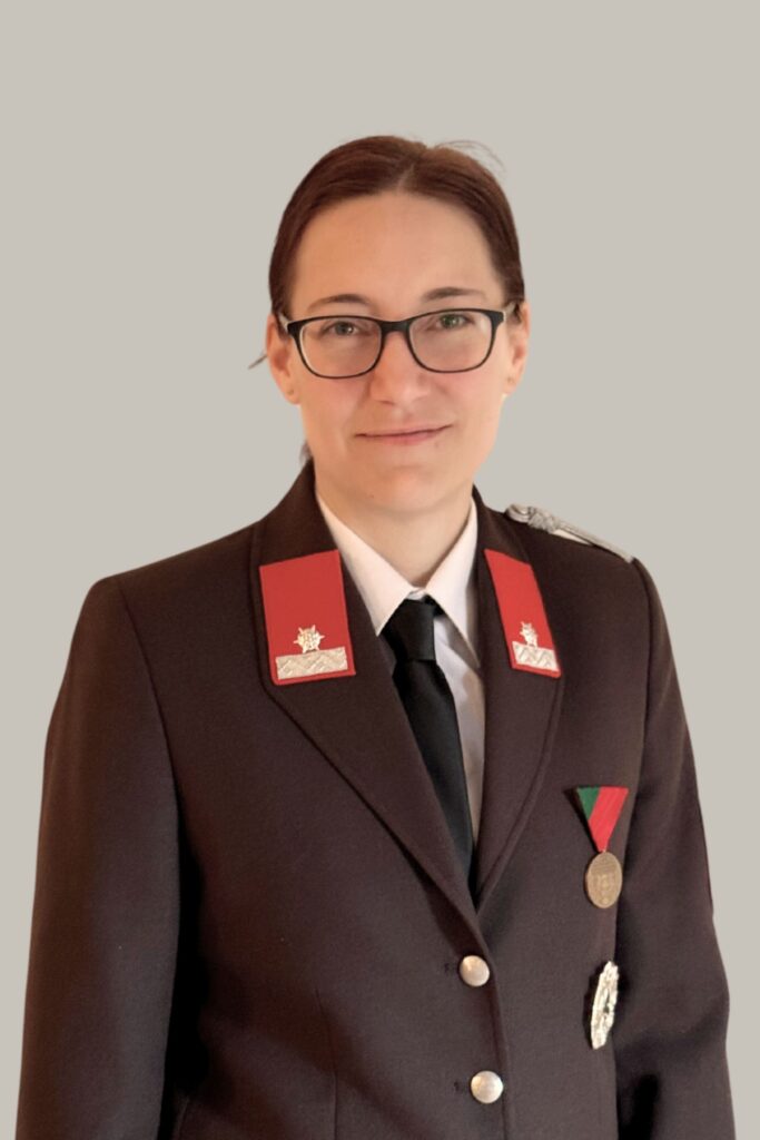 Gruppenkommandant der Freiwilligen Feuerwehr Haidershofen – Johanna Zuckerstätter